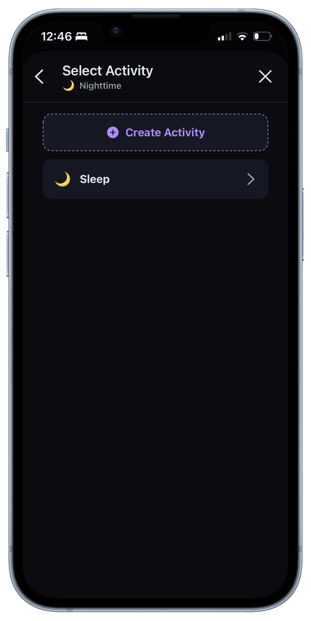 Tivvity - Select Activity